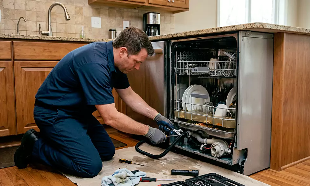 Dishwasher Not Draining Repair in North Port, FL