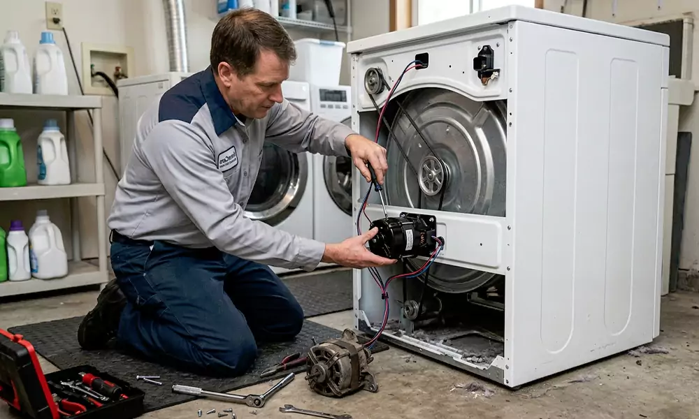 Dryer Motor Replacement in North Port, FL