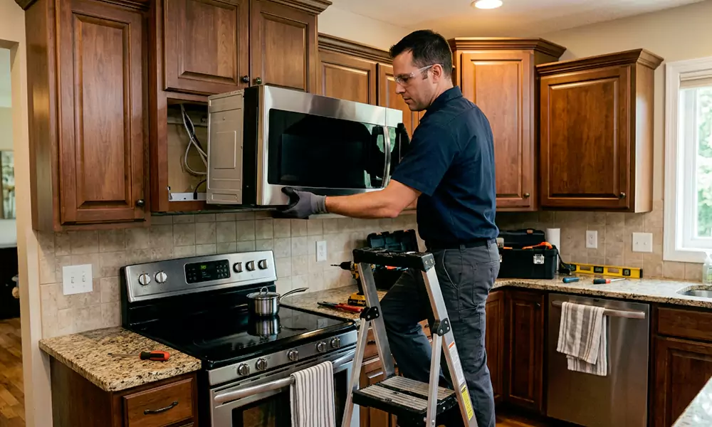 Microwave Installation in North Port, FL