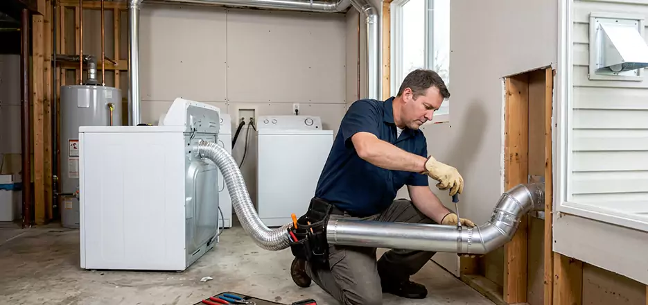 Recessed Dryer Vent Installation North Port